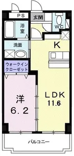ダカーポAya【1階】の間取り