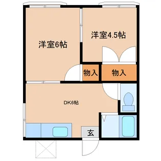 酒井ハウス【2階】の間取り