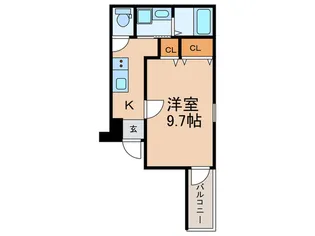 仮)フジパレス西湊I番館【2階】の間取り