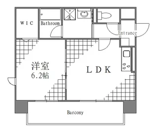 東京都台東区浅草2【マンション】の間取り
