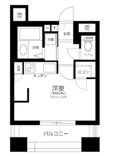 ライオンズステージ板橋【5階】の間取り