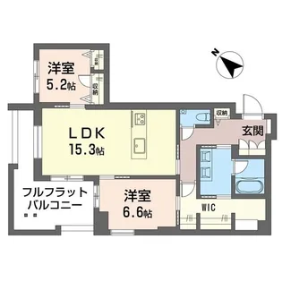 コンフォーザ【4階】の間取り