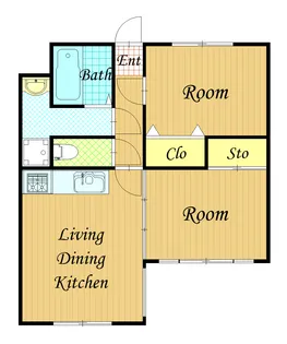 神奈川県川崎市高津区千年【マンション】の間取り