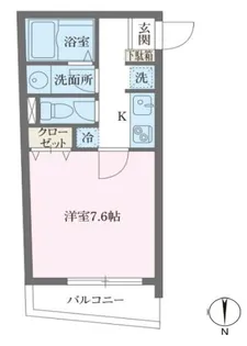 アルティザ池尻【3階】の間取り