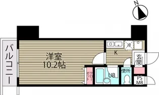 ダイヤマンション【10階】の間取り