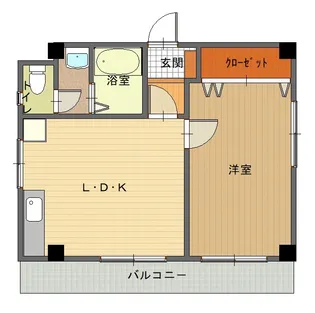 ピースマンション【3階】の間取り