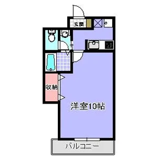 ヒルズアソシエイト【1階】の間取り