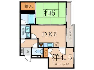 第3メゾン篠崎【3階】の間取り