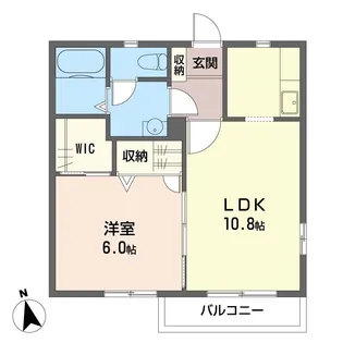 マ・メゾン南鳩ヶ谷【2階】の間取り