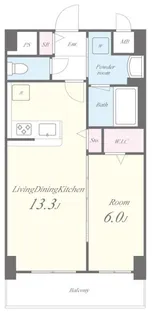 ザパーク亀戸【6階】の間取り