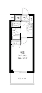 パレステュディオ日本橋浜町駅前【10階】の間取り