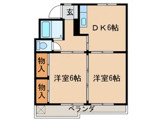 メゾン松山【3階】の間取り