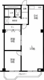 緑苑ビル【7階】の間取り