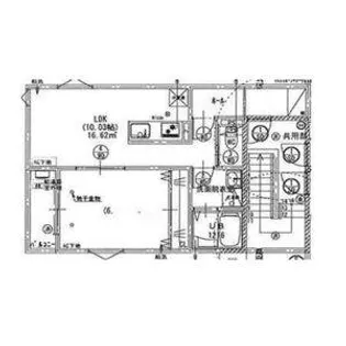 リヴェール神郷【3階】の間取り