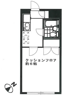 下馬Kハイツ【3階】の間取り