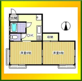今村荘【2階】の間取り