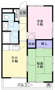 コートセオン【4階】の間取り