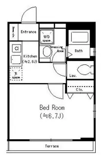 シュールメゾン戸塚【2階】の間取り