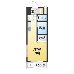 ロワイヤル・モア【2階】の間取り