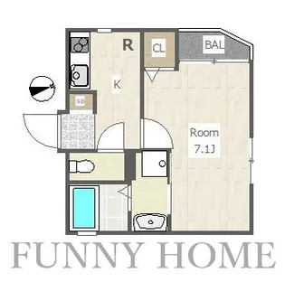 ノブレス桜丘【1階】の間取り