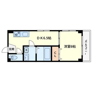 パークサイド大師【3階】の間取り