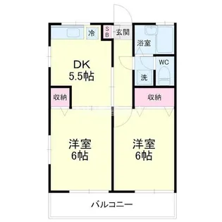 ビバリーハウス早出【2階】の間取り