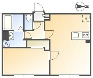 THE PARK EXIA 麻布十番【3階】の間取り