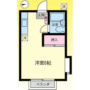 ヤナセハイツ【2階】の間取り