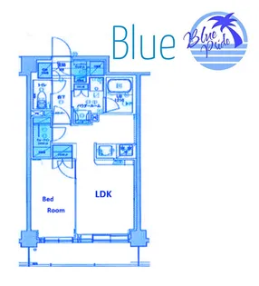 ミルーナヒルズ横浜小机【2階】の間取り