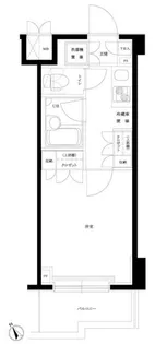 ルーブル目黒不動前【2階】の間取り