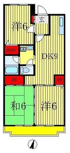 メゾン・ルミエール【4階】の間取り