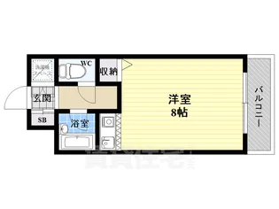 ニューシティーマンション【4階】の間取り