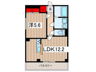 BLESS GARDEN THE RESIDENCE【2階】の間取り