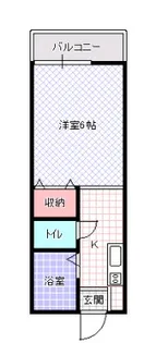 アネックス北巣本【2階】の間取り