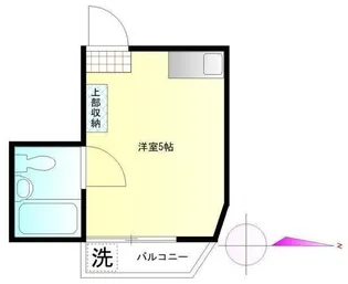 メゾン・ド・ベルテA【1階】の間取り