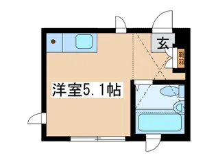 グリーンハイムら・ら【2階】の間取り