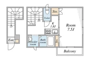 パルテールSONOの間取り