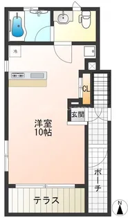 Hiro House【1階】の間取り