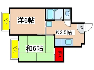 フアイン東百合丘 2【2階】の間取り