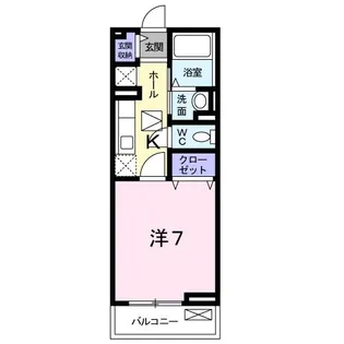 カルム メゾン【1階】の間取り