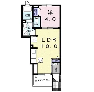 ユニゾンF【1階】の間取り