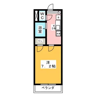 アーバニア叶【7階】の間取り