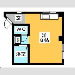 若井ビル【3階】の間取り