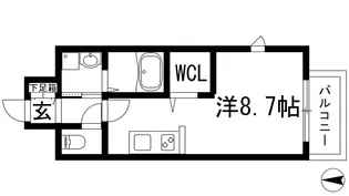 ONLYONE川西中央1【10階】の間取り