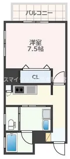 ダイコー水前寺駅通り6【2階】の間取り