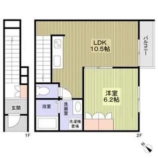 Forest Maison PLAISIR【2階】の間取り