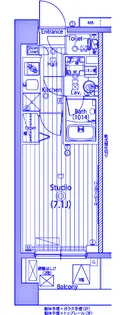 グランド・ガーラ横浜大口【6階】の間取り