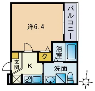 ソライロ徳丸【3階】の間取り