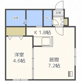 アクセラレイトN30【2階】の間取り