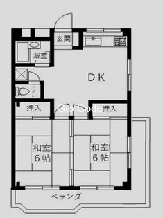 マンションウィンディ【3階】の間取り